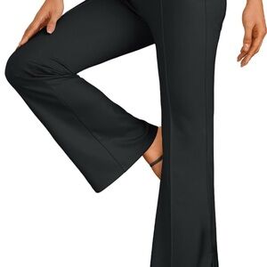 Women's Black Flared Pants